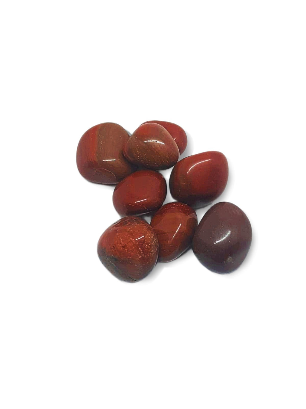 Rode Jaspis - Trommelsteen