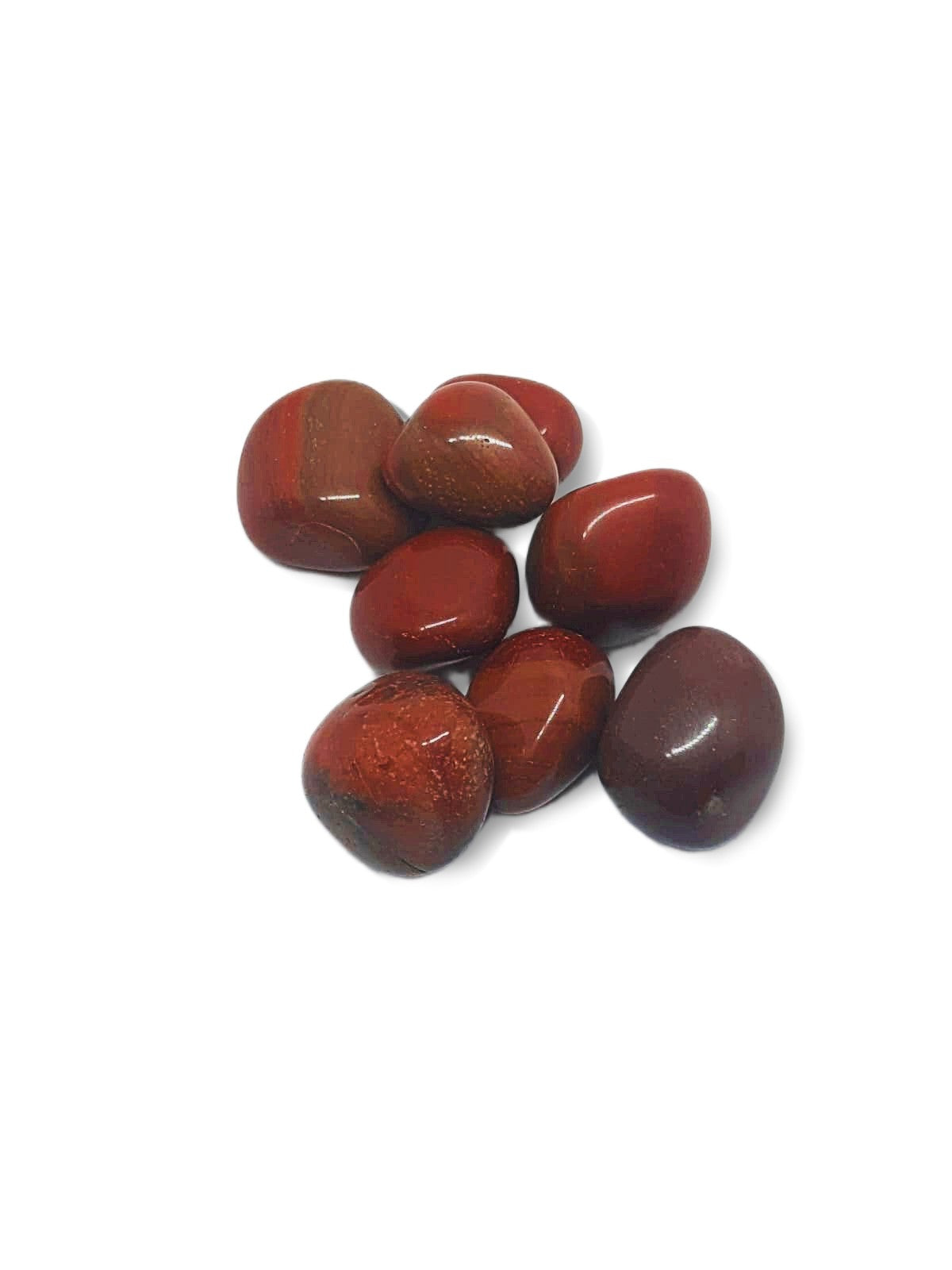 Rode Jaspis - Trommelsteen