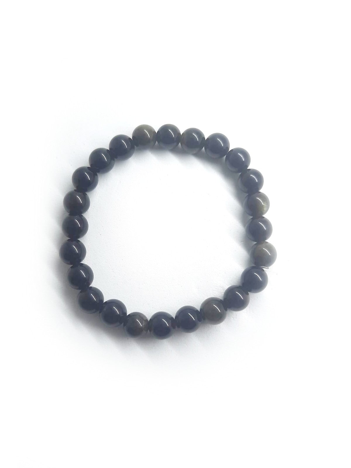 Goudobsidiaan Armband 8mm