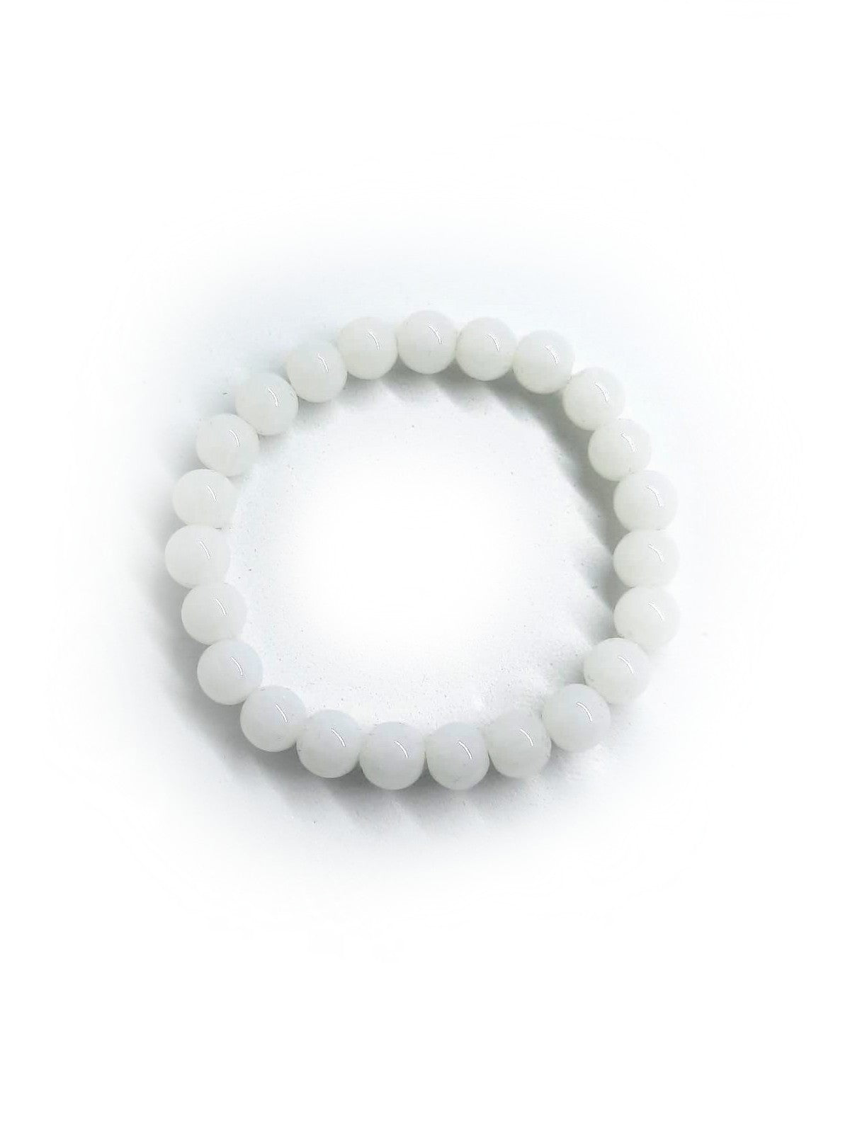 Sneeuwkwarts Armband 8mm